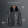 Men's Lamb-Collar Sheepskin Down Jacket