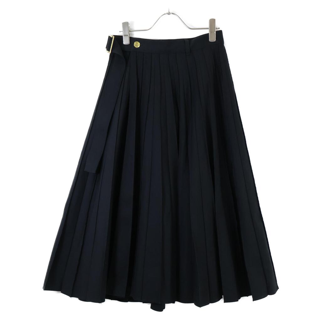 sacai [xCARHARTT WIP] 23-06744 23AW Black Pleated Skirt skirt 0 blackUsed
