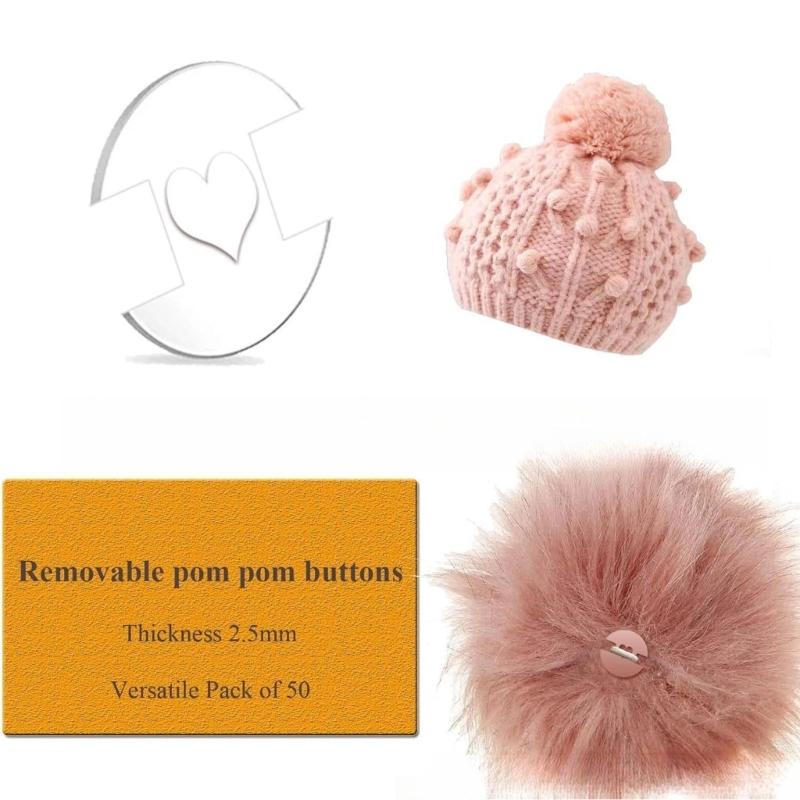 20/50Pcs Acrylic Buttons for Hat, 20mm Acrylic Buttons for Crafting Round Buttons, Hat Making Fasteners Tool