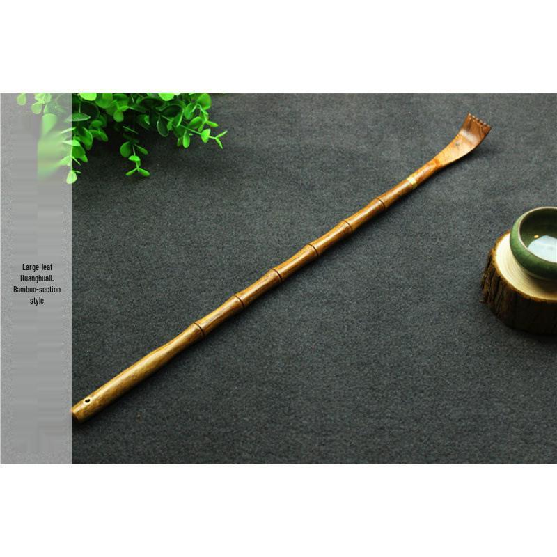 Ebenholz-Rückenkratzer mit Edelstahl - Juckreizlinderung für den ganzen Körper