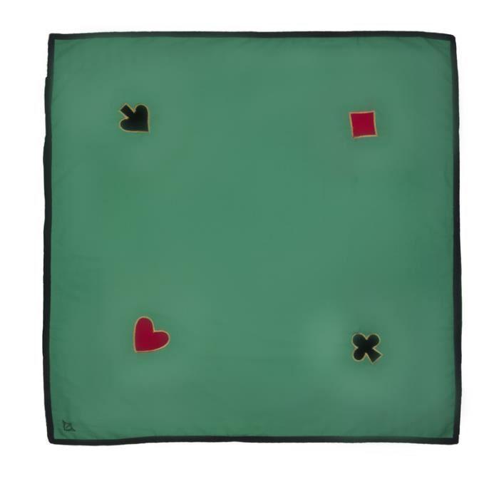 Engelhart - 390850 - Tapis de Jeu Carré Vert Premium 120 cm