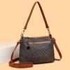 Color Block Messenger Bag  Women Small Square Bag Mother Bag