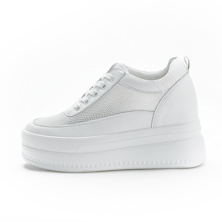 Little white shoes women's spring new popular versatile sports casual shoes board shoes platform women's shoes spring and autumn waterproof shoes