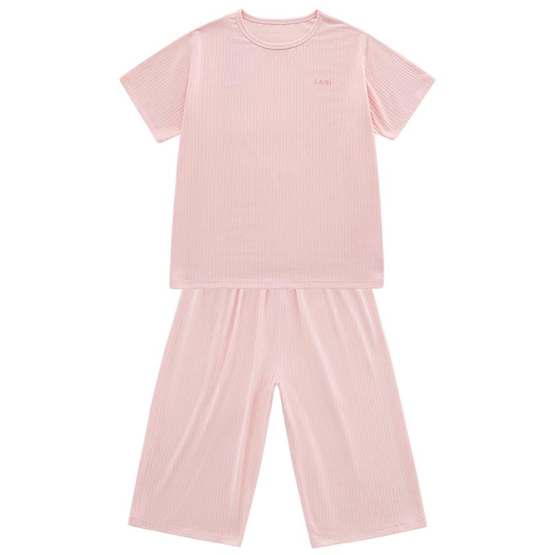 Labi Kids Modal Short Sleeve & Pants Pajama Set 160