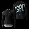 CSPD Breathable Cycling Jersey Long Sleeve Men Women Road Bike Quick Dry