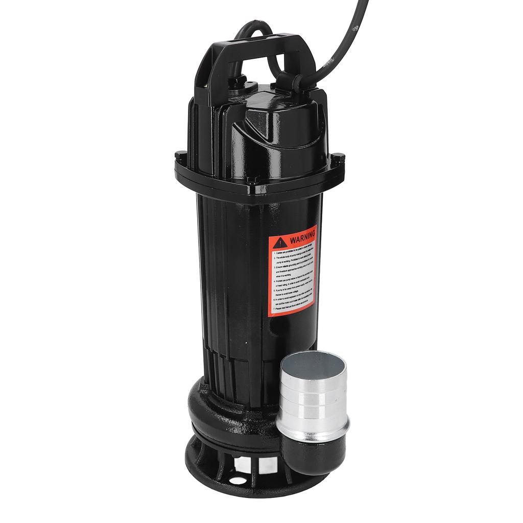 Kit de sistema de corte de águas residuais submersíveis de ferro fundido para bomba de esgoto 12m3h 50mm de diâmetro de saída com 10m