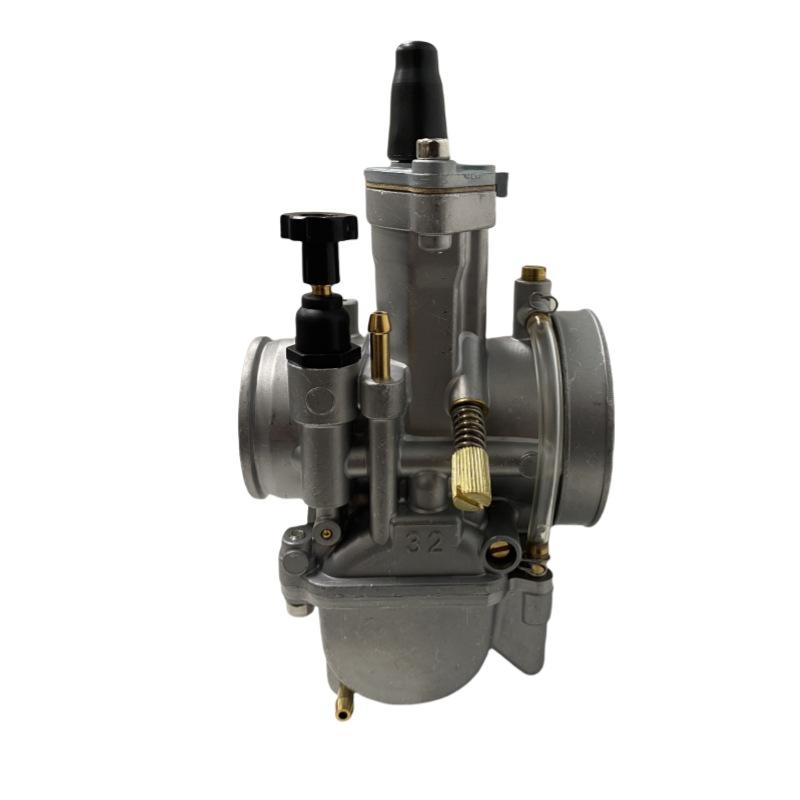 Univerzální motocyklový PWK 21 24 26 28 30 32 34 2T 4T Kompatibilní s karburátorem Keihin Karburátor a Power Jet pro Yamaha Suzuki Honda 75-250cc