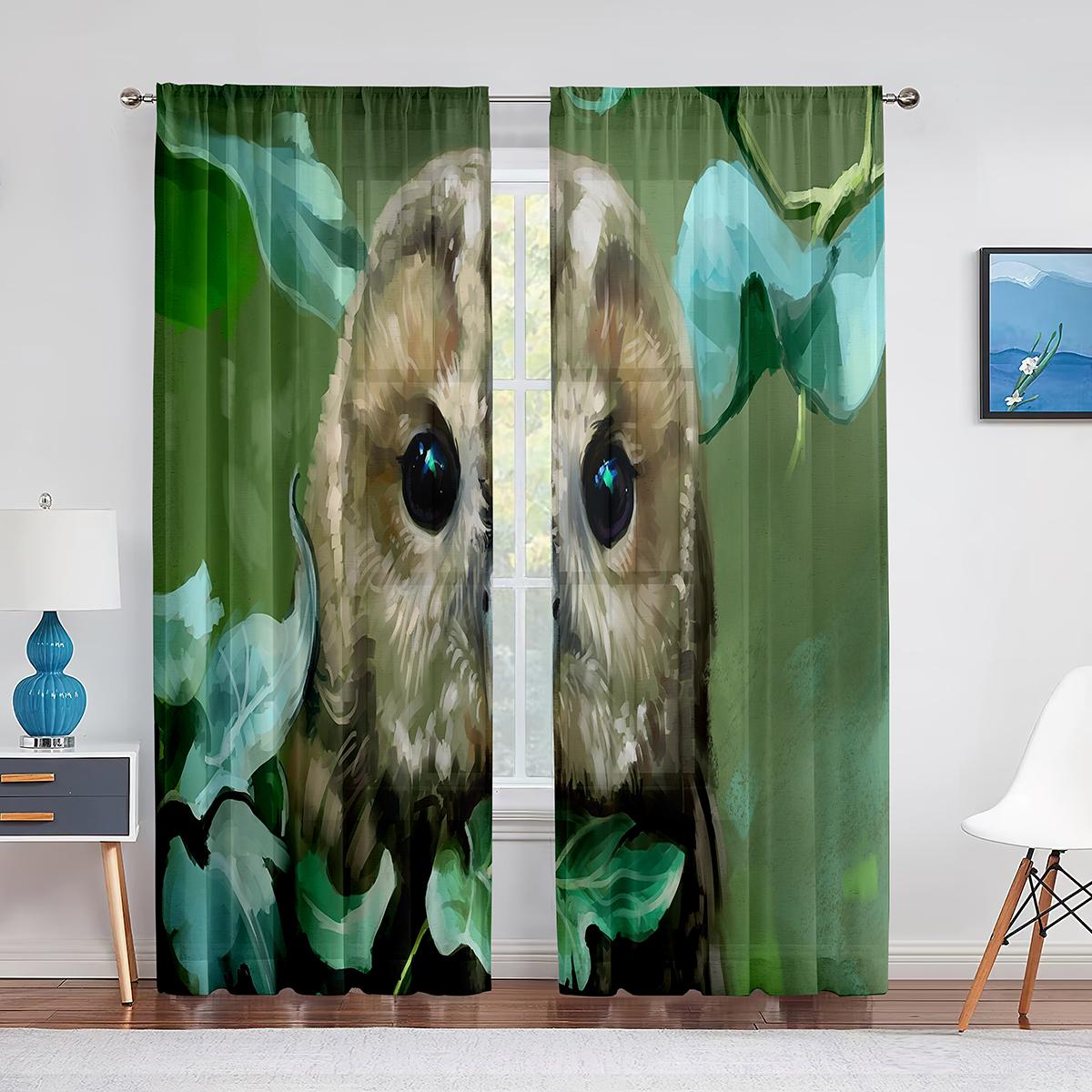 Мультяшные цветные совы — фото 11