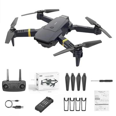 E58 Rc Drone Oyuncak Çift Kamera Optik Akış Konumlandırma WiFi FPV Helikopter Quadcopter Katlanabilir Hava Selfie çocuklar hediye