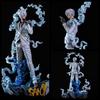 One Piece Ly Nika Sanji, Double-Headed Sculpture, Black Foot, Shanghis Gk Statue Model Ornament, Boxed Figure.