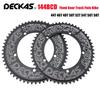 Deckas 144BCD 44T-56T Zębatka Stałe Przełożenie Fixie Okrągła Tarcza Korbowa Rower Torowy 144 Bcd Specjalna Jednobiegowa Zębatka