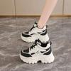 Versatile Platform Dad Shoes Women's Feet Small Height-increasing Shoes 2025 New Spring and Autumn Muffin Casual Sports Shoes
