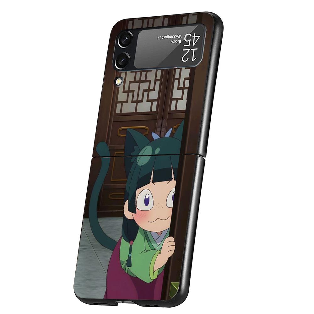A-Apothecary D-Diaries Cute Cover Phone Case For Samsung Galaxy Z Flip 7 6 5 4 3 5G Flip7 Flip6 Flip5 Flip4 Flip3 Black Fundas S