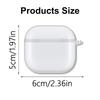 Protective Case Dustproof Water Resistant Guarding Against Everyday Wear Clear Protective Sleeve Suitable for Air Pods 4