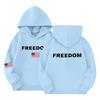 Children's Fashion Hooded Long Sleeved Printed Casual Pullover Sweatshirt Top