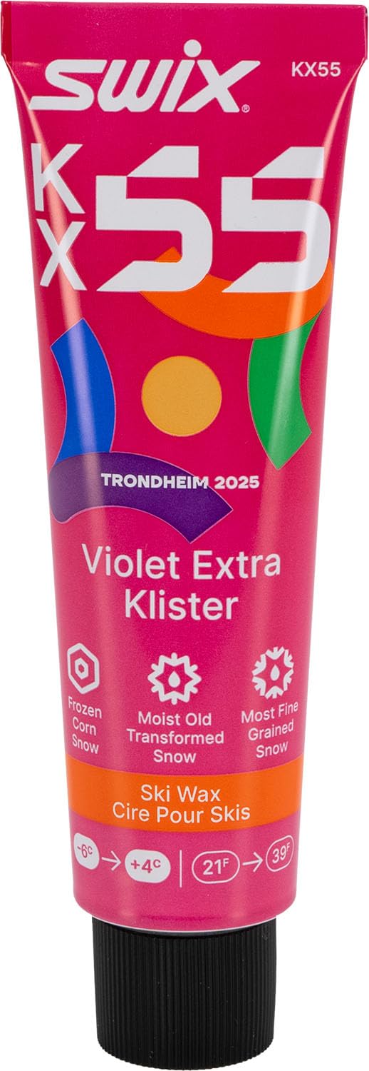 SWIX Ski Wax Violet Extra Crystal KX55 (Swix)