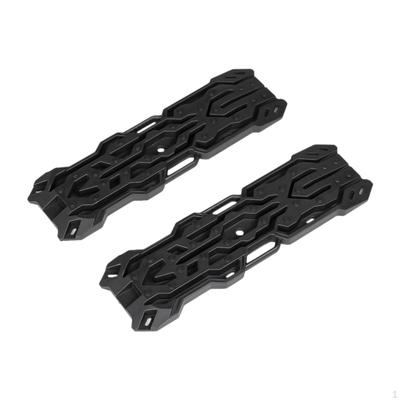2 Piezas de Escaleras de Arena RC Pieza de Mejora Resistente DIY Modificada Ligera Suministros Placa Antideslizante para
