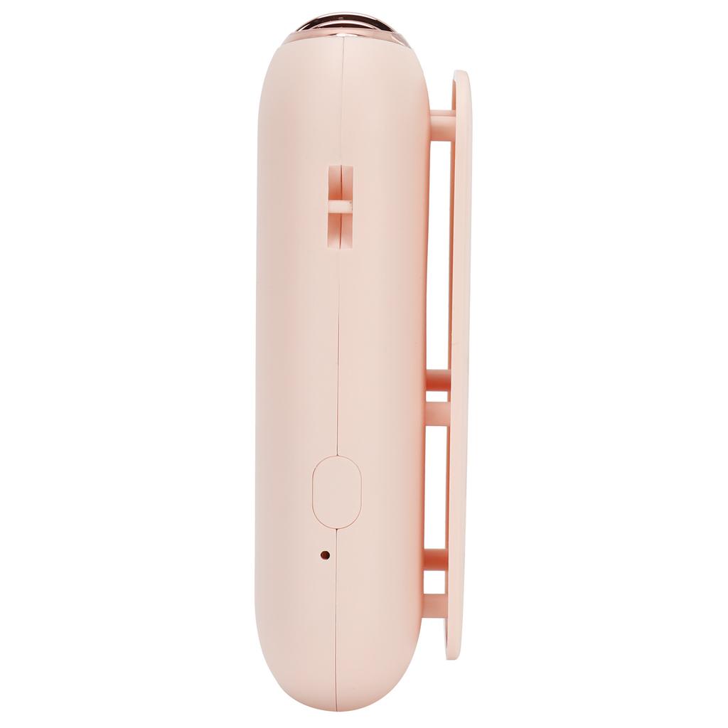 3in 1 Portable Mini Hanging Neck Fan USB Desktop Handheld Bladeless Fan for Home OutdoorPink