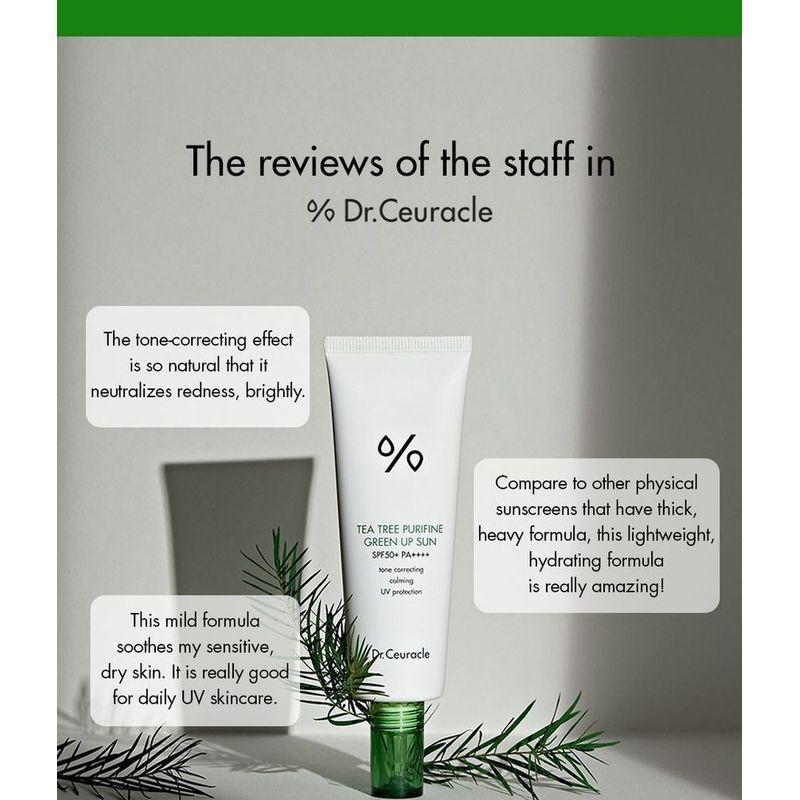 Dr. Ceuracle - Tea Tree Purifine Green Up Sun