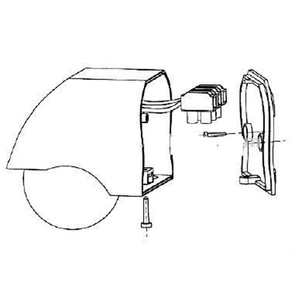 Light Sensor Motion Detector For Indoor And Outdoor IP44 Splash Proof LED PVC Wall Mounting White 80 X 68 X 56mm