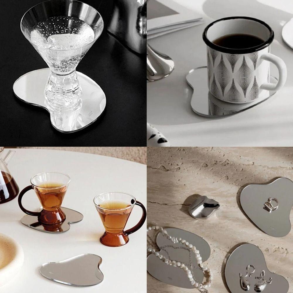 Minimalist Acrylic Coaster Modern Storage Tray NEW Photography Prop  Photography