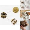 Elegant Korean Style Acetate Hair Clip For Women With Artistic Retro Design