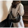 Pu Dumpling Bag For Women With Wrinkled Design For Daily Fashion