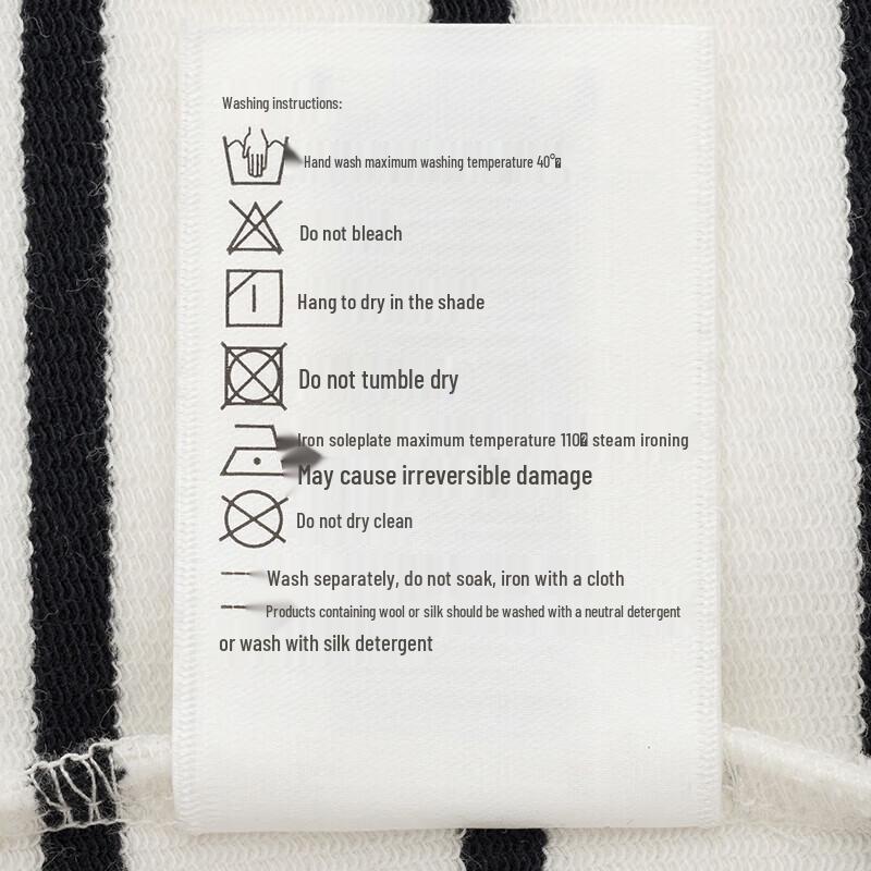 HAZZYS Women's Striped Embroidered Crew Neck Sweatshirt