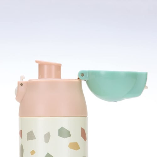 Skater Insulated Stainless Steel Bottle for Formula Preparation, 500ml, Lightweight and Portable, Disney Mickey and Friends SMIB5-A