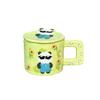 350ml Cute Panda Mug with High Beauty, Female Home Ceramic Cup, Couple Tea Cup, Large Capacity Coffee Breakfast Cup