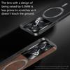 For Oppo Reno 8 Case Magnetic Elegant Leather Wear-Resistant Lens Fully Covered Non-Slip Grip Edge Cover Shell
