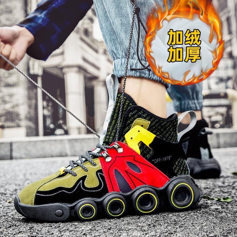 

Европейская станция популярные высокие туфли мужские весенние и осенние туфли на платформе для пап модная обувь импортная спортивная и обувь для отдыха 45