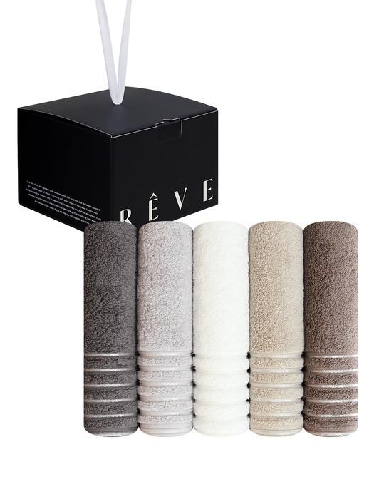 Songwol Towel Hotel Collection Line 190g 5-sheet Revset gray