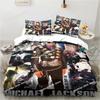 3D Printing Michael Jackson Bedding Set Duvet Cover Bed Set Quilt Cover Pillowcase Comforter king Queen Size Boys Adult