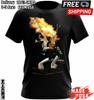 Vintage Ace Frehley Gitarre Baumwolle Schwarz S-234XL Unisex T-Shirt Unisex T-Shirt