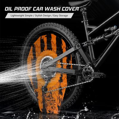 ENLEE Capa de Freio a Disco para Bicicleta Resistente ao Calor Resistente ao Desgaste Arruela de Capa para Bicicleta de Montanha Simples Lavagem com Estampa Deslumbrante