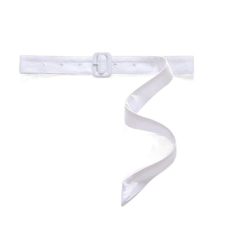 Womens Summer Versatile Fabric Belt With Chic Chiffon For Stylish Pairings Dress