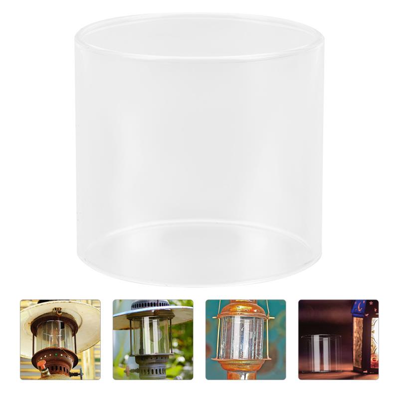 High Quality Glass Lamp Shade Outdoor Gas Lantern Protector Propane Cover Shell Clear Accessories Car Lights Beautiful Design