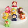 2pcs Random Style ,New Matte Fruit Cutie Blind Box Creative Desktop Ornament, Car Decor Keychain, Versatile For Multiple Scenarios! Random Style