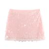 2026 Winter Women's European & American Style Sequin Miniskirt: Sexy Hip-Hugging Short Skirt