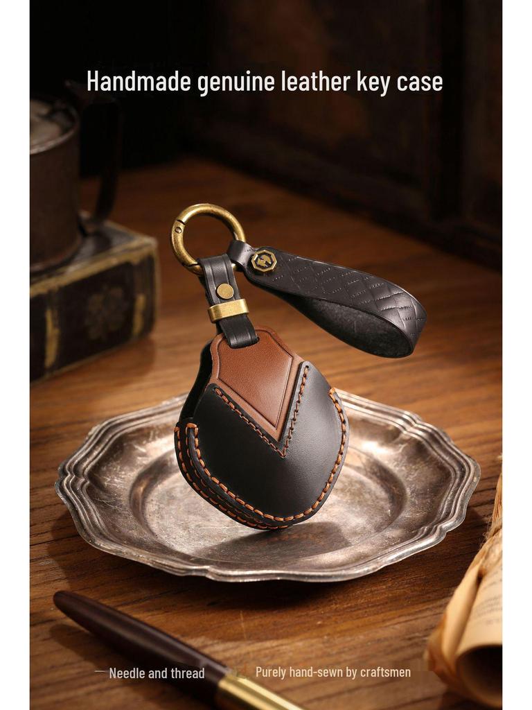 2024 Jetour Dasheng Leather Key Cover: Handmade, Premium, and Durable.
