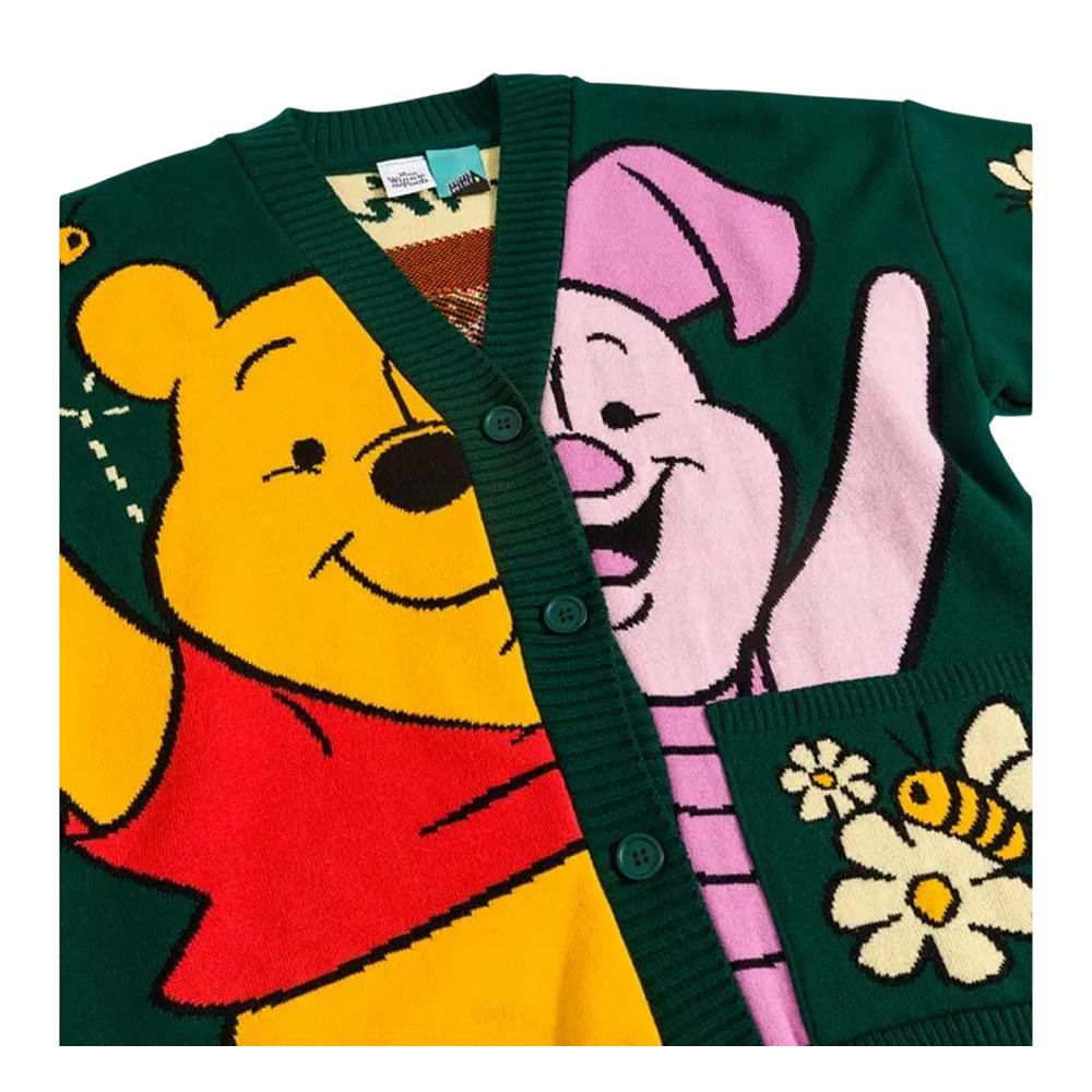 Winnie the Pooh Unisex Adult Knitted Cardigan