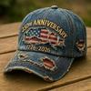 New D Digital Printing Curved Brim Baseball Cap Adult Casual Retro Elements