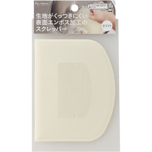 Kai KAI Scrapper Kai House Select Embossed White Made In Japan DL6288