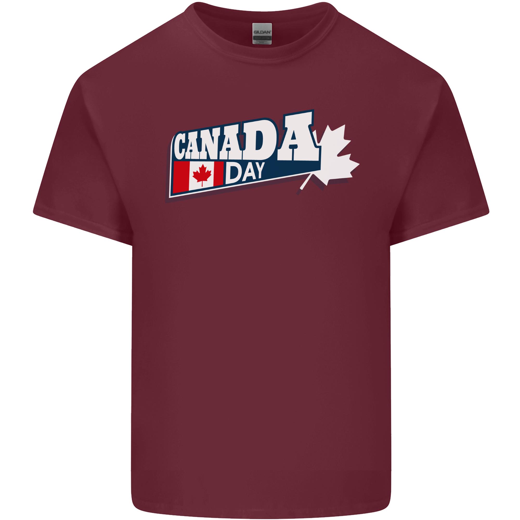 Canada Day Canadian Flag Unisexs Light Cotton TShirt S
