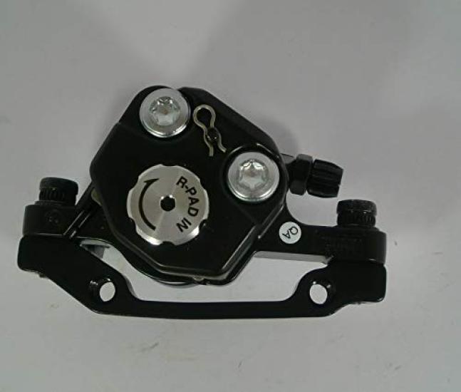 SHIMANO Road Bike Mechanical Disc Brake Black Front and Rear Set IS Mount Adapter Included 963 BR-R317