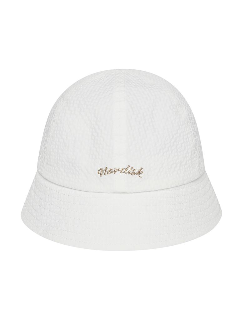 NORDISK [Sopung] Seersucker Dome Hat_Off White