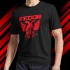 T-shirt da uomo e da donna Fedor Emelianenko Ultimo Imperatore MMA
