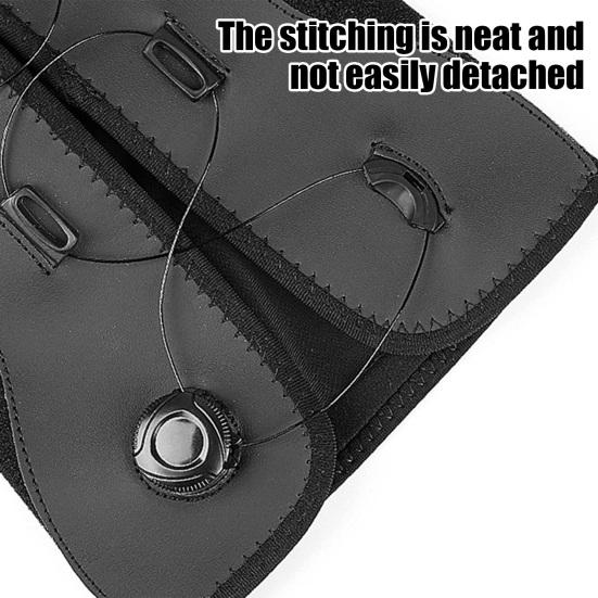 1 ks Kompresní chránič holení pro muže a ženy Umělá kůže Nastavitelný Chránič lýtka pro fotbalové sporty