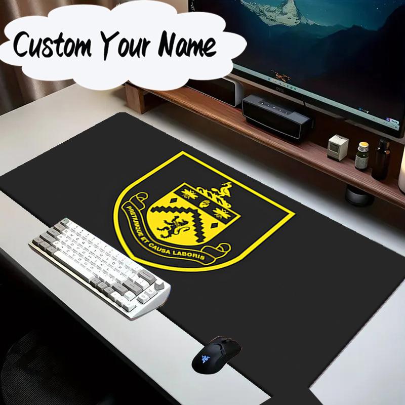 Custom Name Mouse pad Football Club Burnley Mouse pad, Gaming Mouse Pad, keyboard pad, Desk Decor for computer notebook Fan Birthday Gift